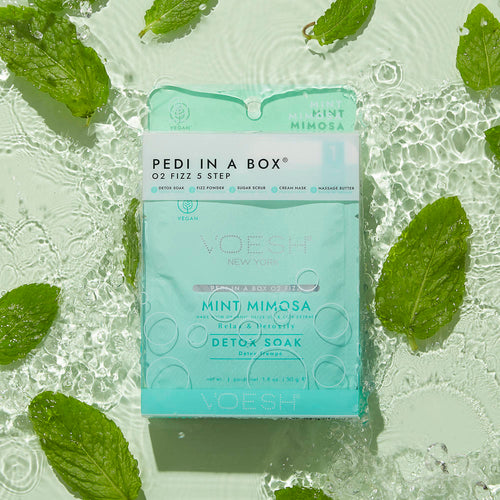 Voesh Pedi In A Box O2 Fizz 5 Step Mint Mimosa VPC508MMS
