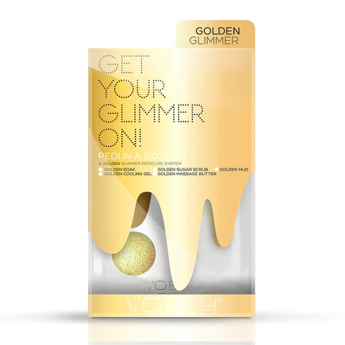 Voesh Pedi In A Box Golden Glimmer VPC507GLD/02027