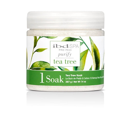 IBD Spa Pro Pedi Purify Tea Tree Soak 397g/14 oz - 02083