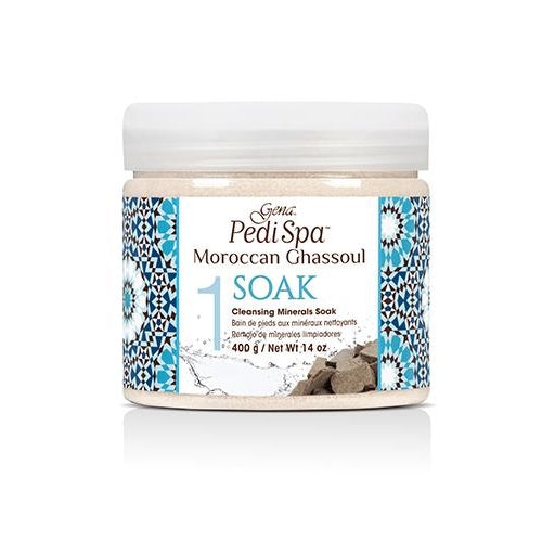 Gena PediSpa Trempage Ghassoul Marocain 400g/14 oz - 02179