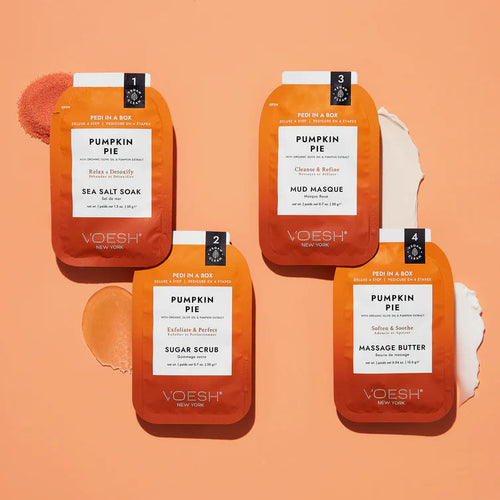 Voesh Pumpkin Pie DUO avec autocollants pour ongles VSC001PMK 02239