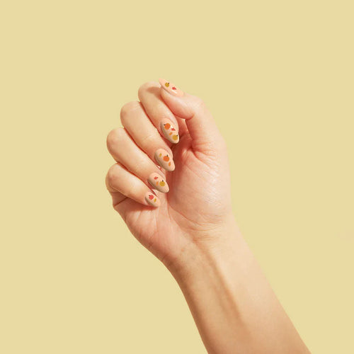 Voesh Pumpkin Pie DUO avec autocollants pour ongles VSC001PMK 02239