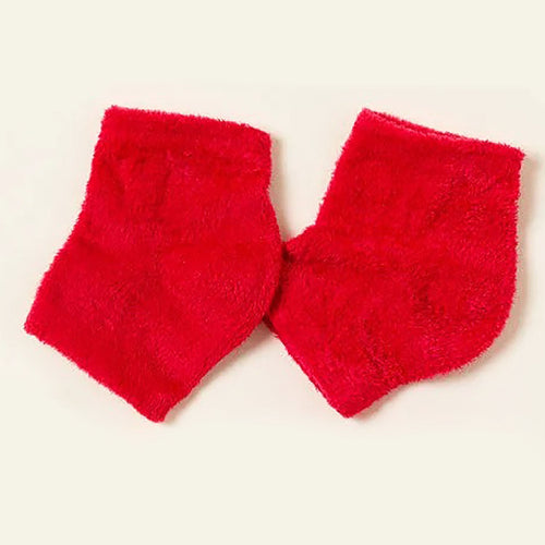 Voesh Chaussettes Hydratantes Microfibre Talons Rouges VFS003RED