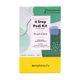 AvryBeauty Kit Pédicure Spa 4 Étapes Éclat de Perle AB115PLGL 05052