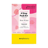 AvryBeauty Kit Pédicure Spa 4 Étapes Eau de Rose AB115RSWT 05076