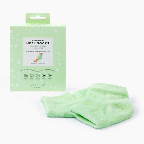 Voesh Chaussettes Hydratantes Microfibre Talons VFS003MNT 06925