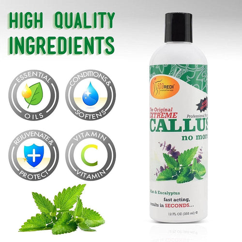 Chemco Spa Redi Dissolvant de Callosités 12 oz Menthe & Eucalyptus 08555