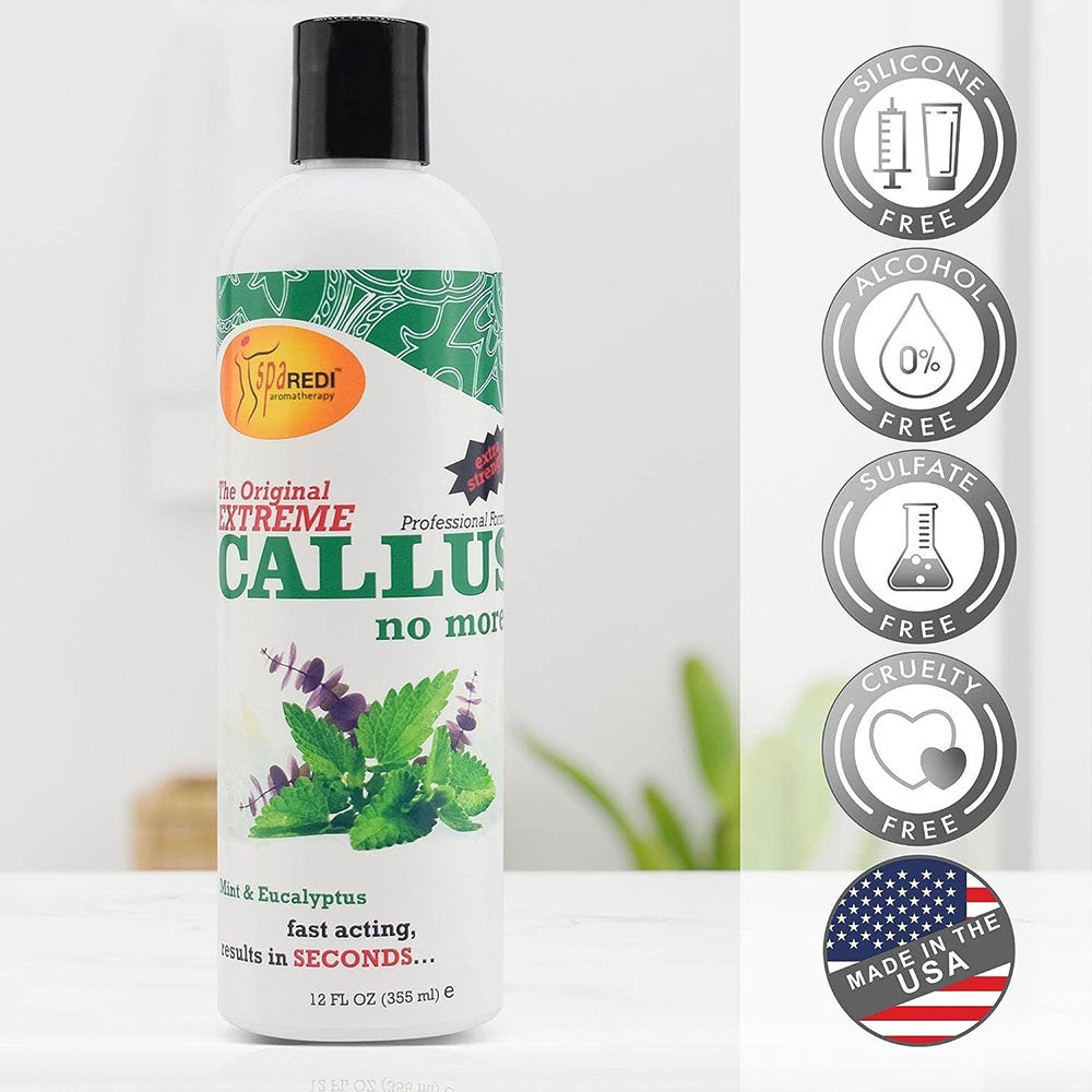Chemco Spa Redi Dissolvant de Callosités 12 oz Menthe & Eucalyptus 08555