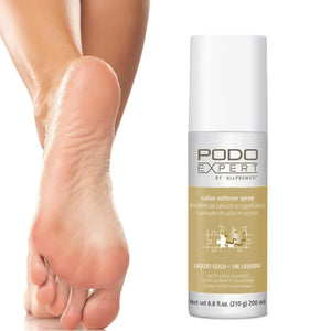 Podoexpert Spray adoucissant pour callosités Or liquide 200 ml 18736