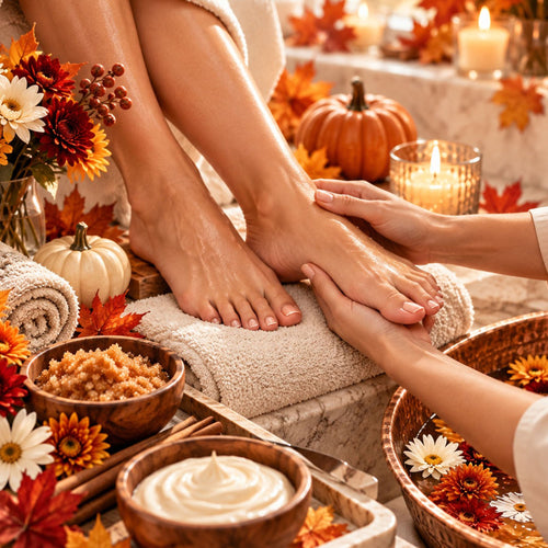 Cre8tion Pedicure Soak Bomb 30 pcs - Autumn Spice 19620