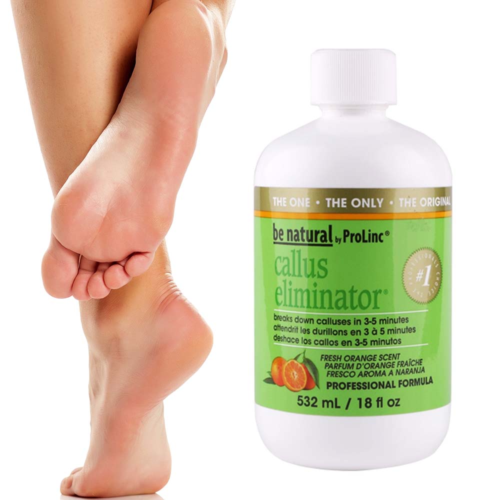 Be Natural Dissolvant de Callosités Parfum Orange 532 ml #21460