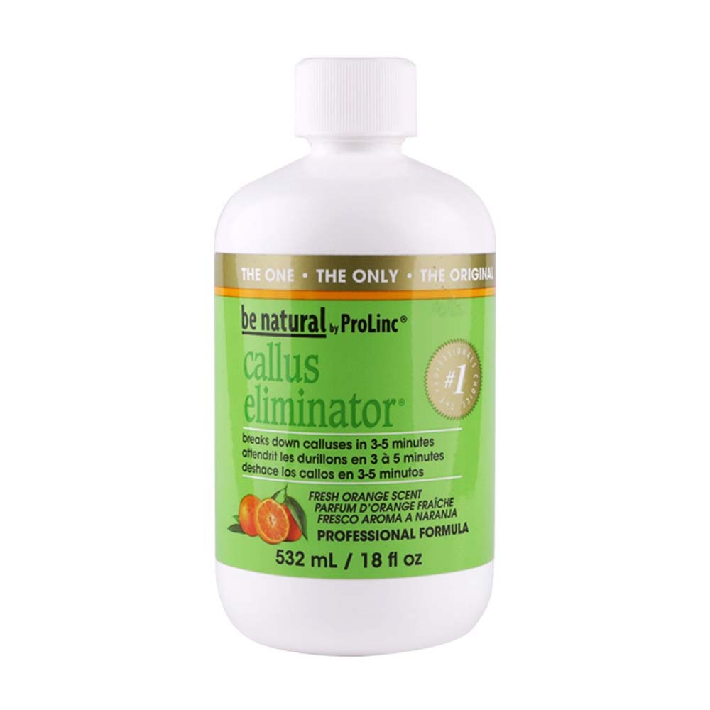 Be Natural Dissolvant de Callosités Parfum Orange 532 ml #21460