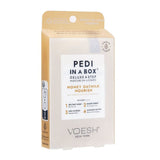 Voesh Pedi In A Box Deluxe 4 étapes - Lait d'avoine et miel nourrissant