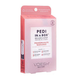 Voesh Pedi In A Box Deluxe 4 étapes - Éclat grenade