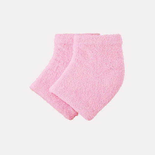 Voesh Chaussettes Hydratantes Microfibre Talons Roses VFS003PNK06925