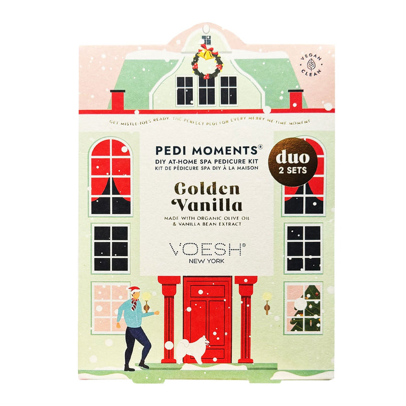 Voesh Pedi Moments Golden Duo Vanille VPM527GLD 23838