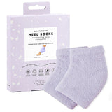 Voesh Chaussettes Hydratantes Microfibre Talons Lavande VFS003LVR