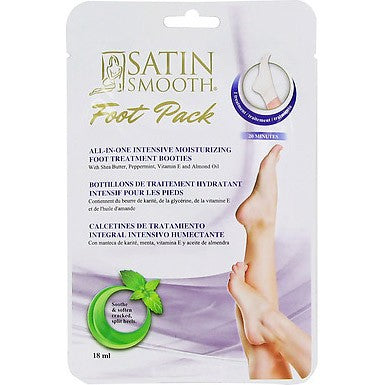 Satin Smooth Chaussettes de traitement des pieds 18ml SSFTPK1 81406