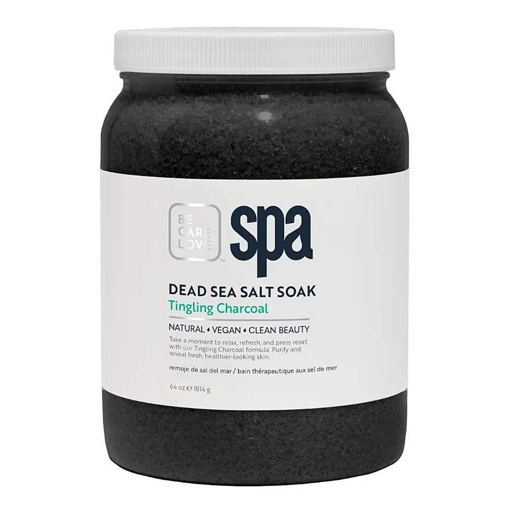 BCL SPA Dead Sea Salt Soak 64 oz - Tingling Charcoal 50019