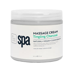 BCL SPA Massage Cream 16 oz - Tingling Charcoal 51114