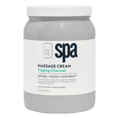 BCL SPA Massage Cream 64 oz - Tingling Charcoal 50022