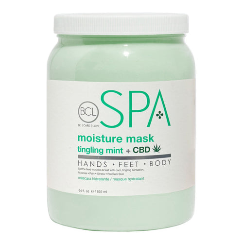 BCL SPA Masque Hydratant 64 oz - Menthe Poivrée Picotante + CBD 56100