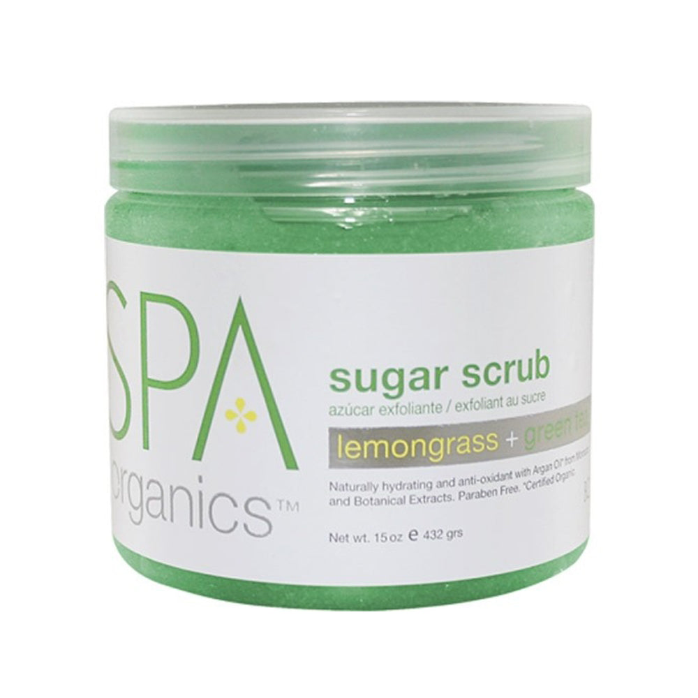 BCL SPA Gommage au Sucre 16 oz - Citronnelle+Thé Vert 51102