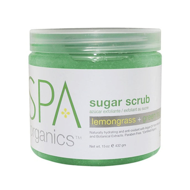 BCL SPA Gommage au Sucre 16 oz - Citronnelle+Thé Vert 51102