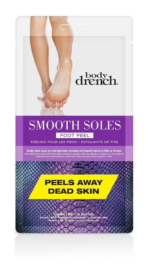 Body Drench Smooth Soles Masque-chaussettes exfoliant pour les pieds 72194