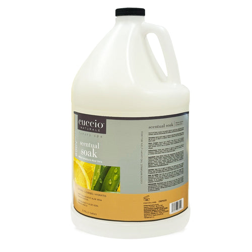 Cuccio Scentual Soak Limette Blanche & Aloe Gal 97912