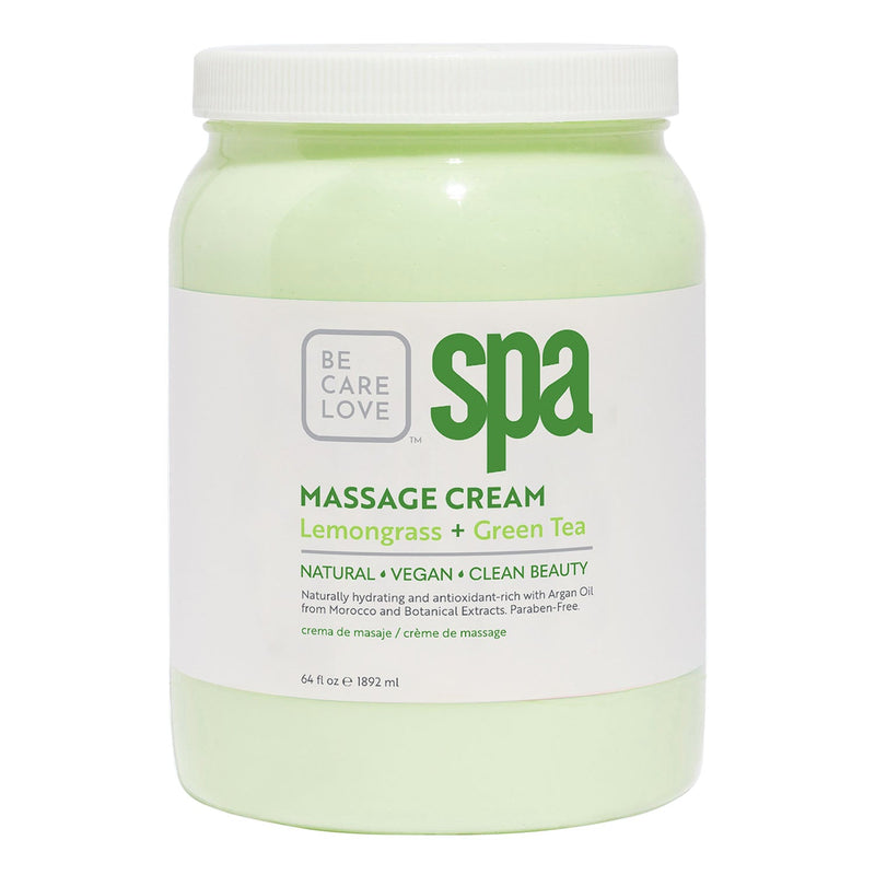 BCL SPA Crème de massage 64 oz - Citronnelle+Thé vert 50006
