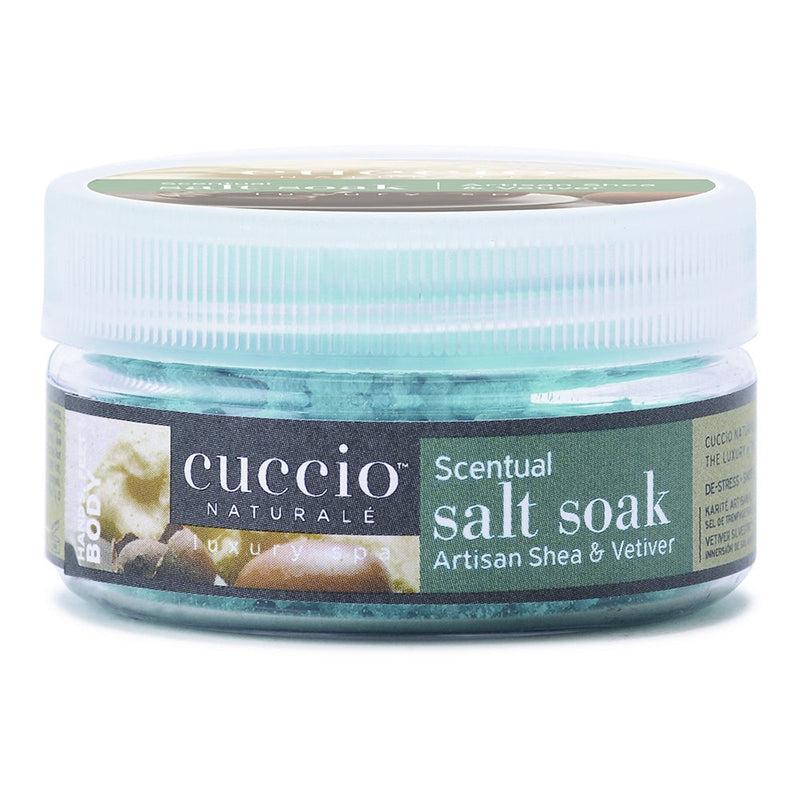 Cuccio Sels de Bain Scentual 2 oz Karité & Vétiver Artisan 3259