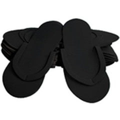 Ikonna Chaussons Antidérapants Noirs 12 PairesDTS-SR-BK 01295