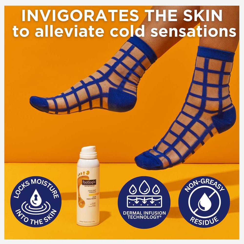 Footlogix Cold Feet Formula (04) Mousse 4.23 oz/125 ml 25131