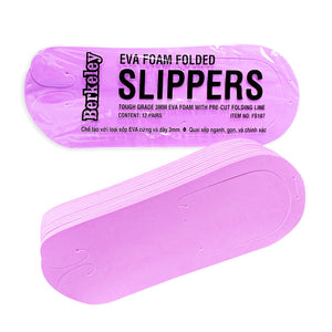 Pantoufles pliées en mousse EVA 3mm Berkeley 12 paires - FS107-600