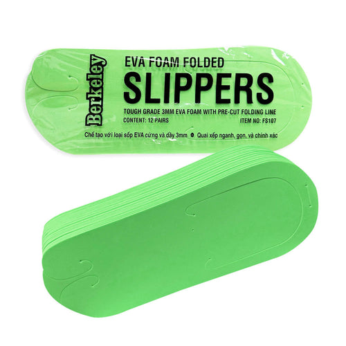 Pantoufles pliées en mousse EVA Berkeley 3 mm 12 paires FS107-600