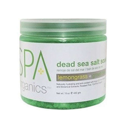 BCL SPA Bain de sel de la mer Morte 16 oz - Citronnelle + Thé vert 51101