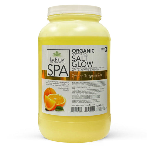 La Palm Salt Glow 1GAL - Zeste d'orange et de mandarine (jaune) LP166