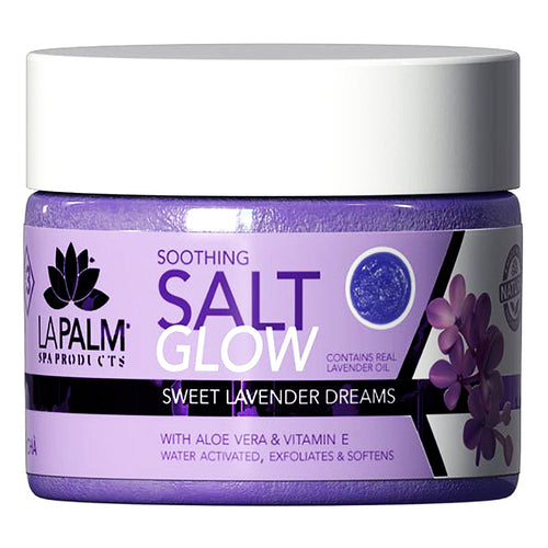 Gommage corporel La Palm Salt Glow 340 g - Doux Rêves Lavande LP179