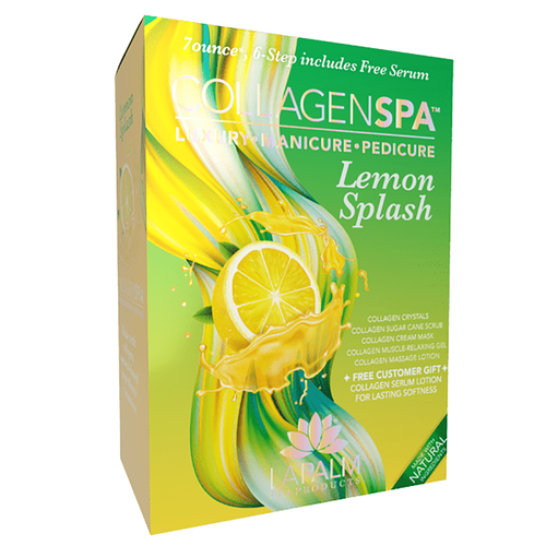 Système Spa au Collagène La Palm 6 Étapes Citron Pétillant LP511