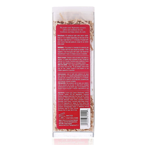 Cuccio Grenade & Figue Comprimés Effervescents pour Pédicure 24u 3155/CNSP3012
