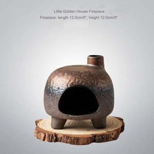 HAKU Little Golden House Fireplace 26151