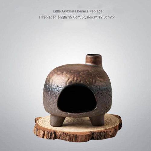HAKU Little Golden House Fireplace 26151