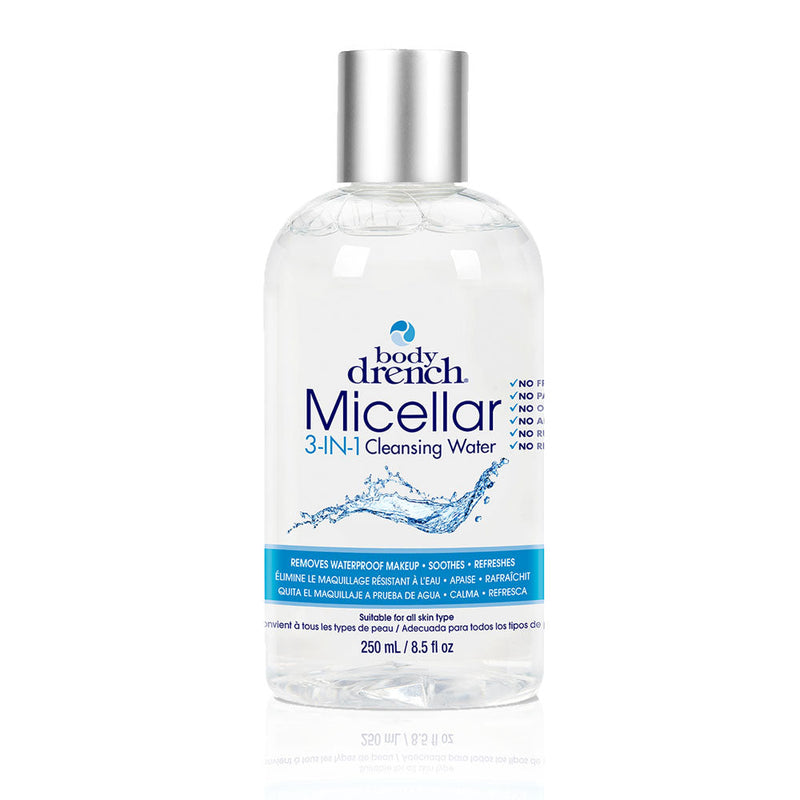 Eau micellaire nettoyante 3-en-1 Bodydrench 250 ml - 67743