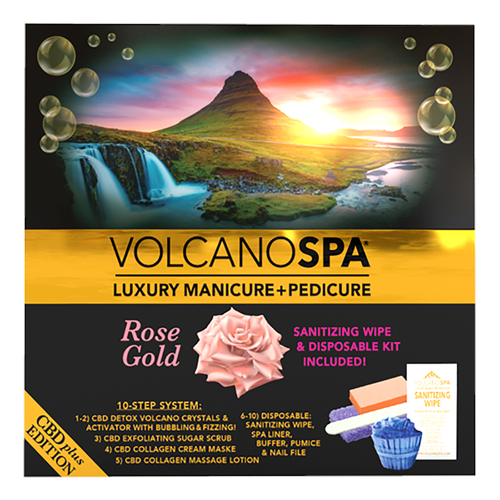 La Palm Volcano Spa 10 Étapes - Or Rose CBD VS107/03155