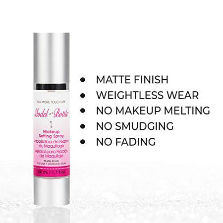 Vaporisateur fixateur de maquillage mat Modèle Bouteille 50 ml 07900