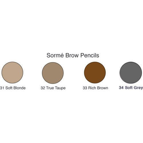 Crayon à sourcils Sorme waterproof 1,1 g - Blond doux 31