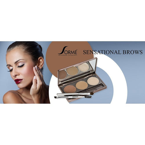 Sorme BrowStyleLe kit de maquillage des sourcils ultime - Brun Foncé 58