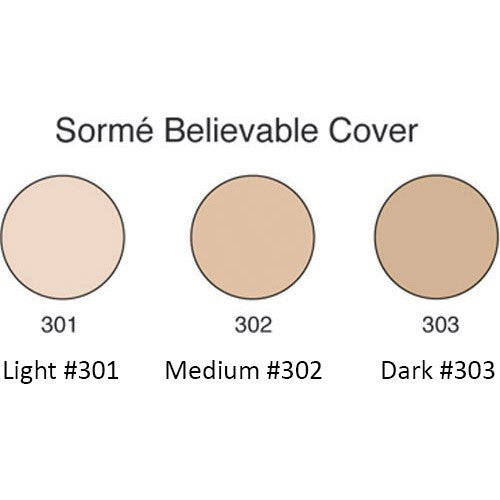 Sorme Believable Cover Correcteur de teint 4,86 g - Clair 301