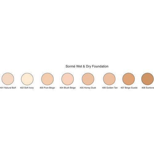 Fond de teint compact double usage Sorme Believable Finish 6,5g - Blush Beige 404